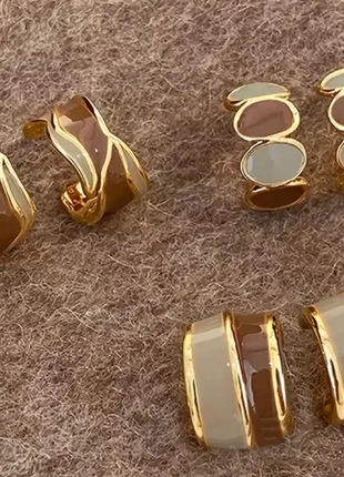 Ensemble de 3 paires d'oreilles rétro luxueuses pour femmes, état: Neuf avec étiquette, 9,00 €, 10,15 € Protection acheteurs incluse