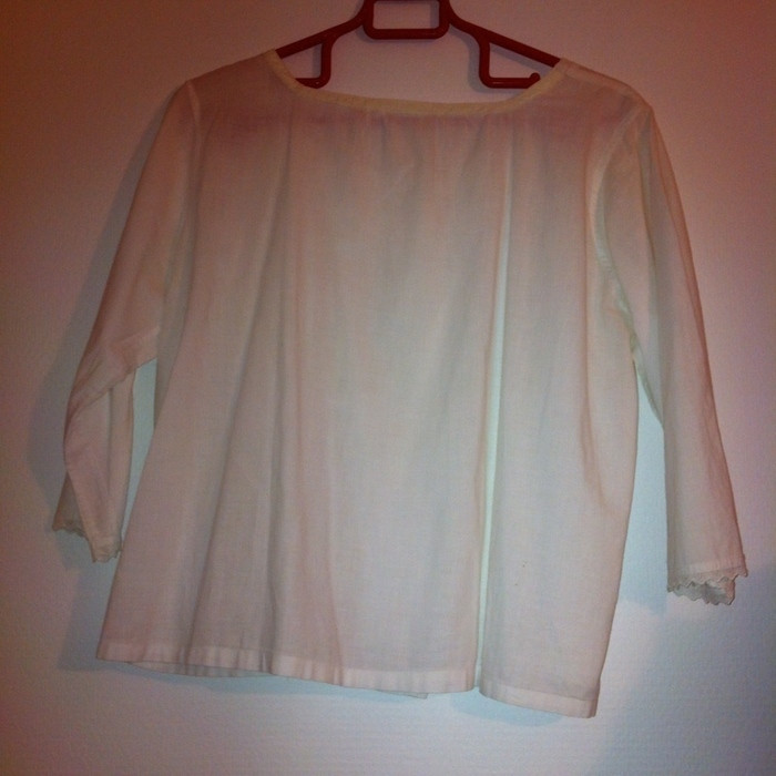 #blouse #blanc #dentelle 2