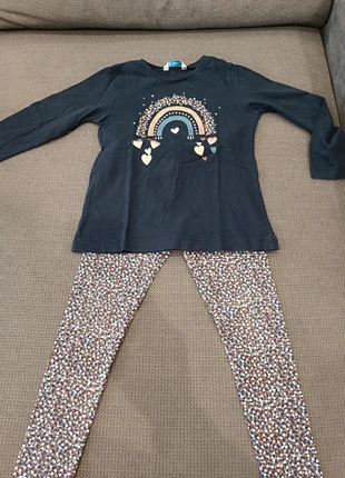 Ensemble bleu et doré, brand: Mayoral, condition: Very good, size: 5 years / 110 cm, €8.00, €9.10 includes Buyer Protection