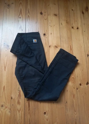 Pantalon Sid Pant Carhartt noir taille W30xL32 avec logo brodé Made in Tunisia, marca: Carhartt, estado: Muy bueno, tamaño: W30 | ES 40, 18,00 €, 19,60 € Protección al comprador incluida