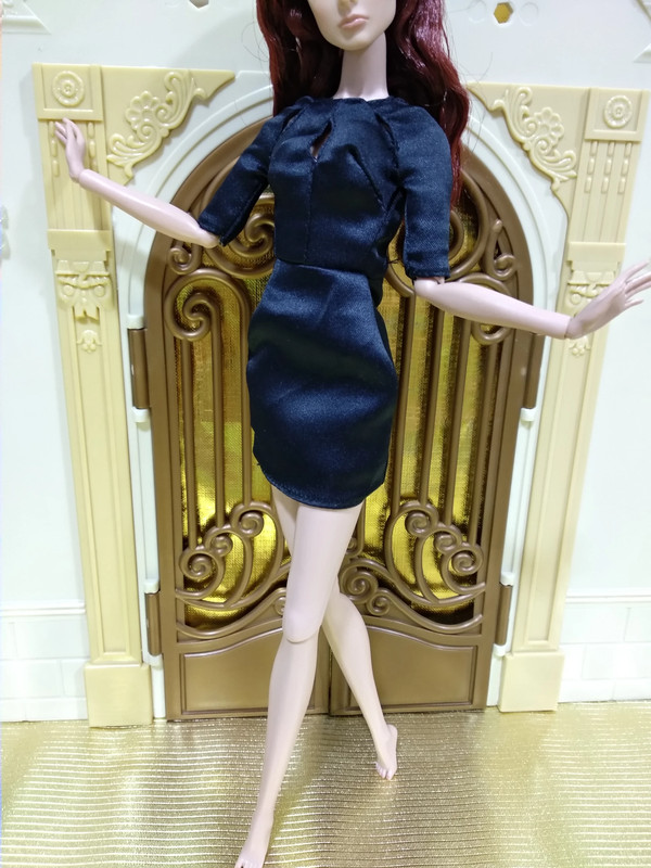 Dress ONLY no DOLL Itbe Roma Desiderable fashion Royalty poppy