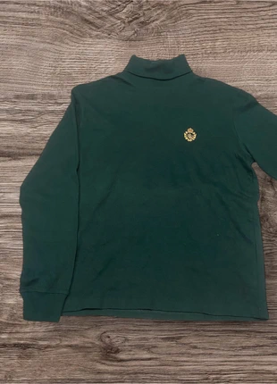 Pull Colle Roulé Ralph Lauren Vintage vert en coton / Taille M, marque: Ralph Lauren, état: Très bon état, taille: M, 18,00 €, 19,60 € Protection acheteurs incluse