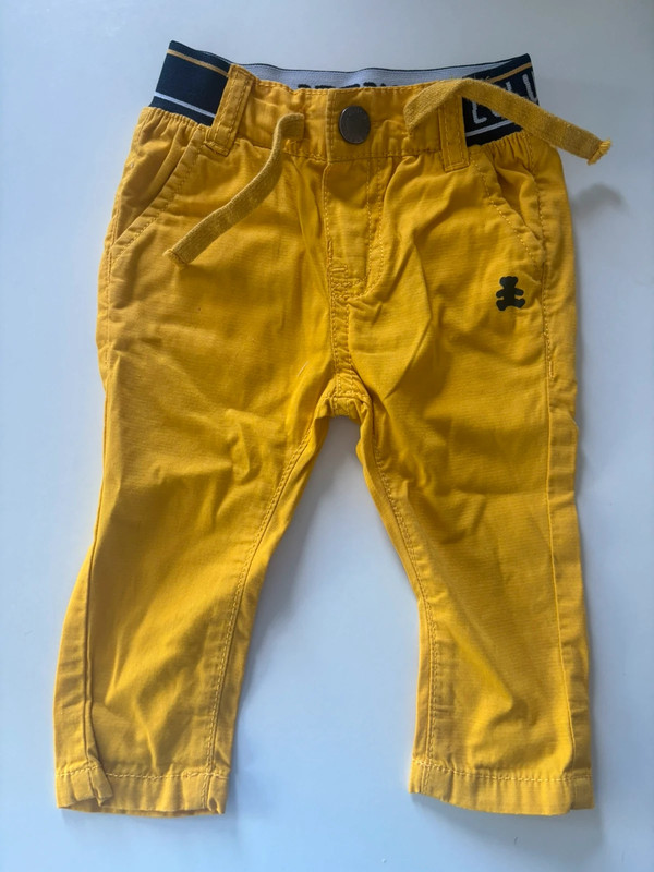 Pantalon jaune Lulu Castagnette