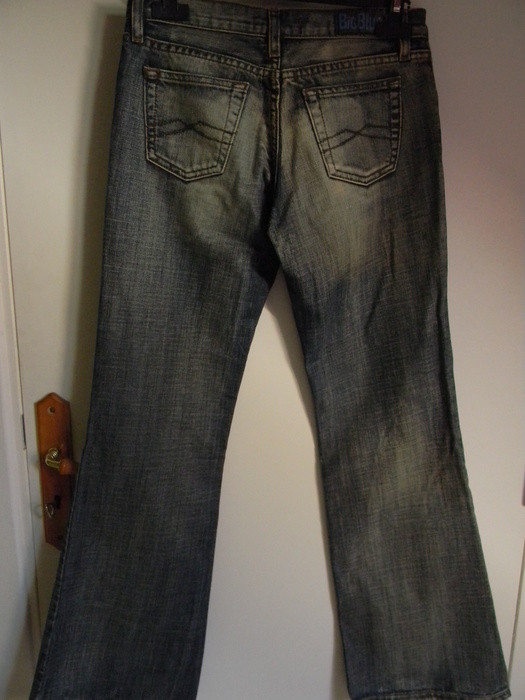 Pantalon jeans délavé Big blue t 36 3