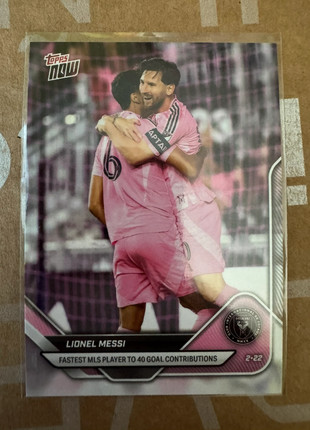 Topps Now 1: Lionel Messi, marca: Topps, estado: Novo sem etiquetas, €9.00, €10.15 inclui Proteção do Comprador