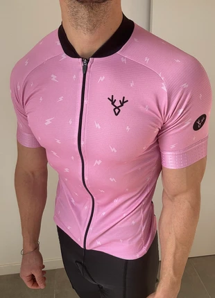 Superbe maillot vélo Le BRAM Fabrication française Taille L Rose original, marke: Le Bram, zustand: Sehr gut, größe: L, 45,00 €, 47,95 € inklusive Vinted-Käuferschutz