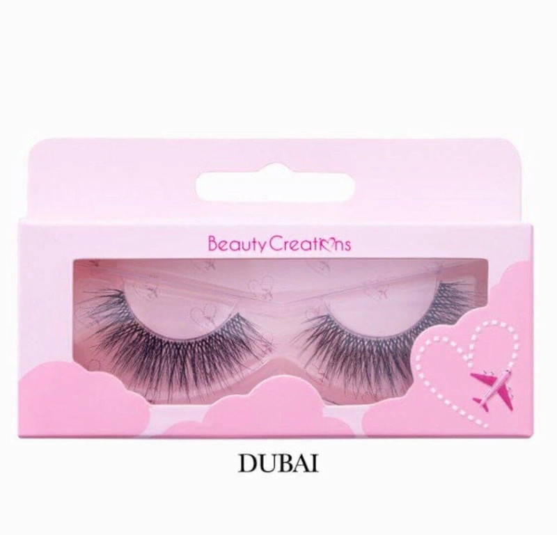 Brand New Beauty Creations Silk Eyelashes Dubai Clear Band 1