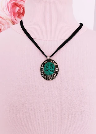 Grand pendentif argent et turquoise, marke: sans marque, zustand: Neu, 42,00 €, 44,80 € inklusive Vinted-Käuferschutz