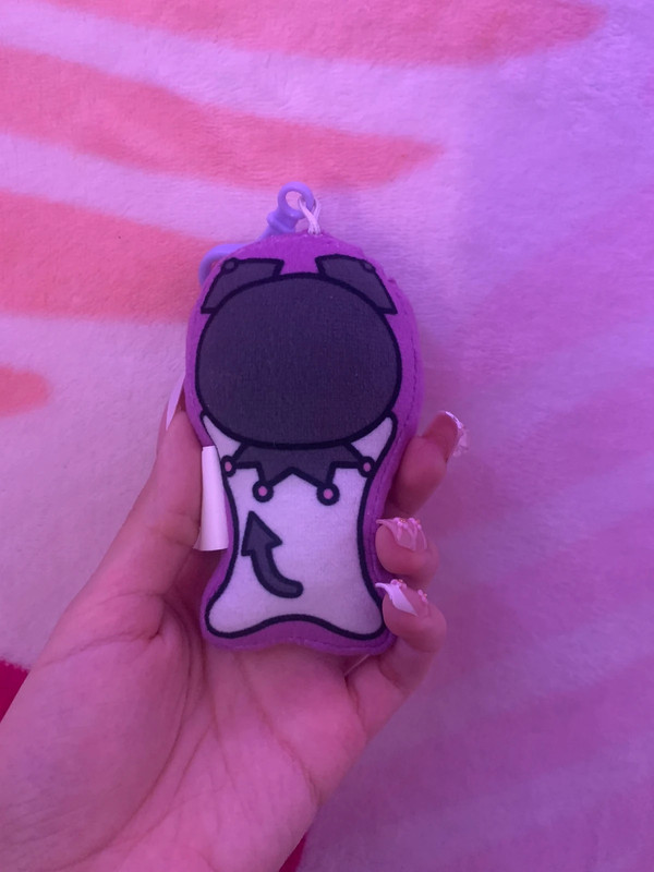 Sanrio Kuromi Plush Keychain 2