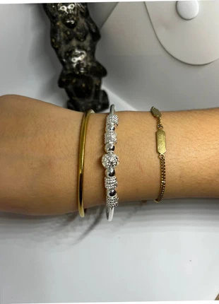 Bracelet plaqué argent véritable - Premium, marca: Argent, estado: Muito bom, €15.90, €17.40 inclui Proteção do Comprador