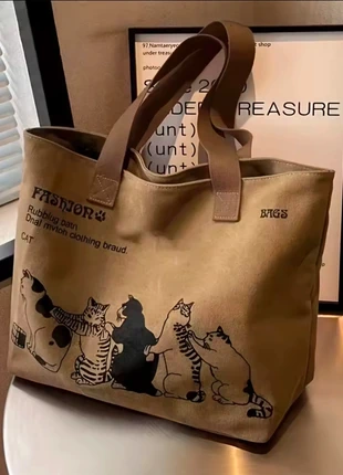 Borsa Tela khaki capiente Gatti, brand: FJBag, condizioni: Nuovo con cartellino, €14.00, €15.40 include la Protezione acquisti