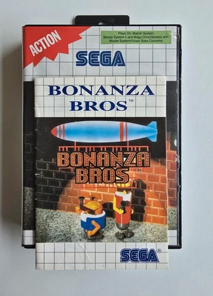 Bonanza Bros 🇵🇹 Sega Master System, condition: Very good, €50.00, €53.20 includes Buyer Protection