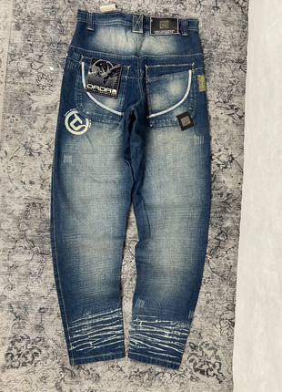 Jeans Dada Suprême M 30 super rare Hip hop broderies bleu vert y2k vintage, marque: Dada Supreme, état: Très bon état, taille: M, 36,00 €, 38,50 € Protection acheteurs (Pro) incluse