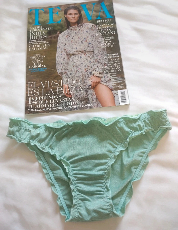 Bikini • Braguita• New • Purpurina • Women Secret• Azul • Turquesa • Blue • Menta 1