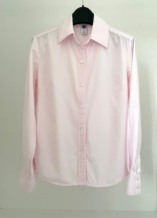 GAP Stretch Pink Button-Down Shirt – Tailored Fit, Size XS, brand: GAP, condition: Very good, size: XS / 6, £12.00, £13.30 includes Buyer Protection