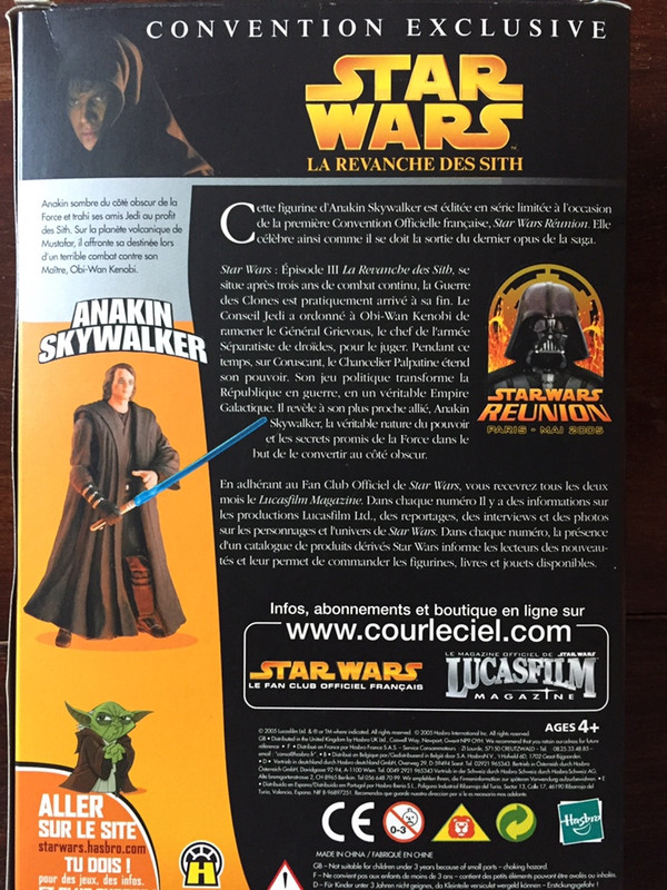 Anakin Skywalker, Personnages, Figurines Star Wars