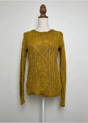 Pull en maille manches longues jaune moutarde - Old Navy - Taille S (36), brand: Old Navy, condition: Very good, size: S / 36 / 8, €10.00, €11.20 includes Buyer Protection