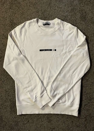 Sweater Stone Island blanc L, marque: Stone Island, état: Neuf sans étiquette, taille: L, 90,00 €, 95,20 € Protection acheteurs incluse