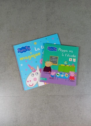 Lot 2 livres Peppa pig - très bon état, zustand: Sehr gut, 3,00 €, 3,85 € inklusive Vinted-Käuferschutz