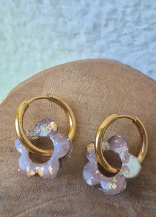 #boucles d'oreilles #fleurs #acier inoxydable #femme #vinted #pampilles #doré #marron #automne, marke: Fait Main, zustand: Neu, mit Etikett, 6,00 €, 7,00 € inklusive Vinted-Käuferschutz