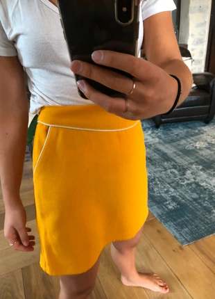 Jupe jaune la ptite étoile 38, brand: La p'tite étoile, condition: Very good, size: M / 38 / 10, €9.00, €10.15 includes Buyer Protection