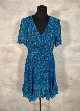 Robe GOA fleurie bleue taille S, brand: Goa, condition: Very good, size: S / 36 / 8, €7.00, €8.05 includes Buyer Protection Pro