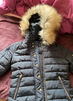 Navy blue topshop coat Vinted