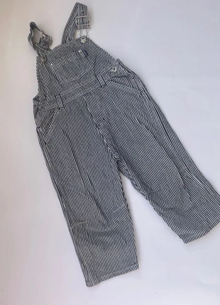 Salopette rayé vintage 2A, marca: Bout'chou, estado: Muito bom, tamanho: 24-36 meses / 92 cm, €10.00, €11.20 inclui Proteção do Comprador Pro