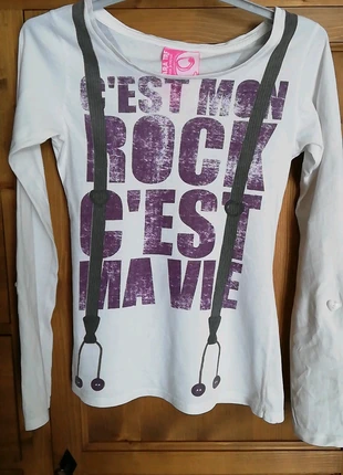 Tee-shirt léger manches longues, brand: Zara, condition: Very good, size: S / 36 / 8, €3.00, €3.85 includes Buyer Protection