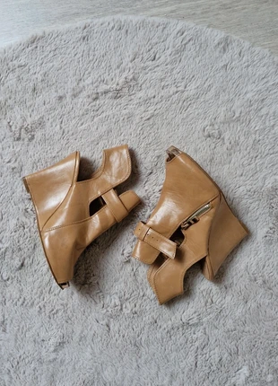 Compensées camel Boohoo – T36 – Bout ouvert, brand: Boohoo, condition: Very good, size: 36, €9.99, €11.19 includes Buyer Protection