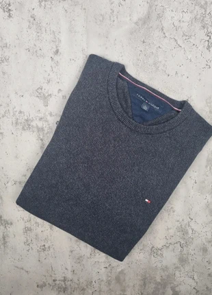 Sweat Tommy Hilfiger gris chiné – Taille XL Homme (mesures en photos), marque: Tommy Hilfiger, état: Très bon état, taille: XL, 25,00 €, 26,95 € Protection acheteurs incluse