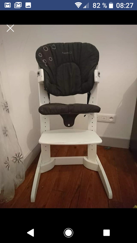 Chaise haute bébé confort