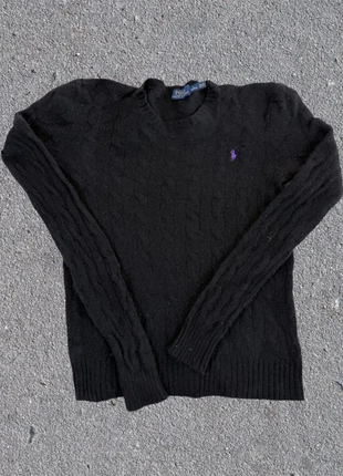 Pull Ralph Lauren noir taille XS en laine et cachemire, brand: Ralph Lauren, condizioni: Ottime, taglia: XS / IT 38 / EU 34, €24.90, €26.85 include la Protezione acquisti Pro