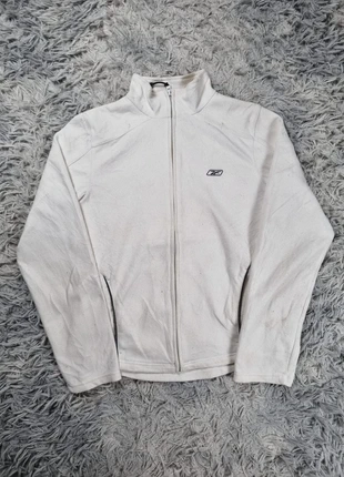 Polaire Reebok RBK vintage blanche zippée logo brodé M unisexe années 2000 streetwear, marque: Reebok, état: Satisfaisant, taille: M / 38 / 10, 15,60 €, 17,08 € Protection acheteurs (Pro) incluse