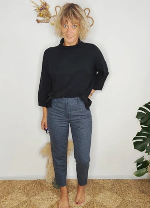 Pantalon cigarette en laine Kookaï, marca: KOOKAÏ, estado: Muy bueno, tamaño: S / 36 / 8, 15,00 €, 16,45 € Protección al comprador Pro incluida