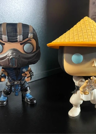Pack Funkos Mortal Kombat sin caja, marca: OnePiece, estado: Bueno, tamaño: Prematuro, máx. 44 cm, 10,00 €, 11,20 € Protección al comprador incluida