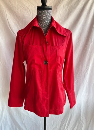 Casaco Vermelho Vintage Meia Estação, marca: Vintage Dressing, estado: Muito bom, tamanho: L / 40 / 12, €5.00, €5.95 inclui Proteção do Comprador