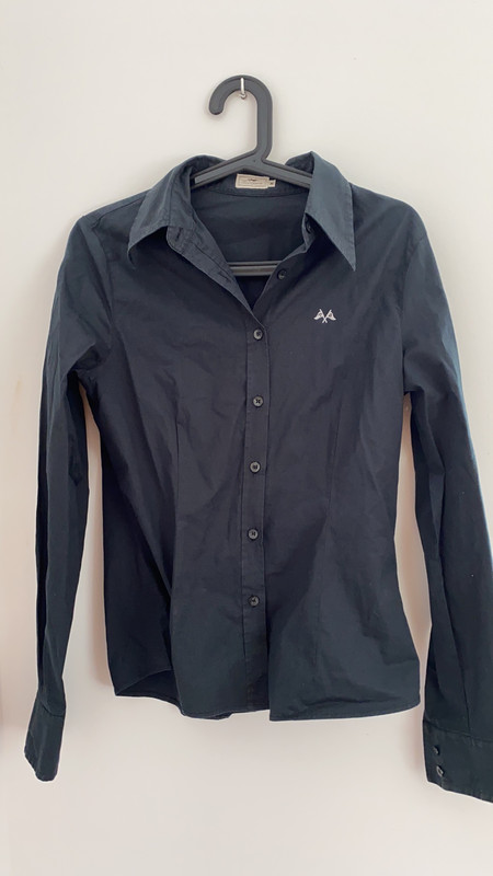 Camisa negra Thomas Burberry - Vinted