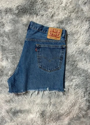 Short en Jean Levi's 550 Bleu W36 L34 Femme/Women SH137, marca: Levi's, estado: Muito bom, tamanho: XXXL / 46 / 18, €17.00, €18.55 inclui Proteção do Comprador Pro
