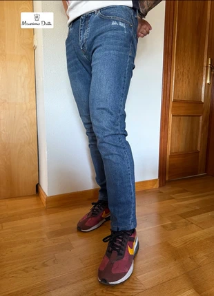 👖 Pantalón Massimo Dutti Slim Fit | Talla 38 (a 40) | Estilo Clásico, brand: Massimo Dutti, condizioni: Ottime, taglia: IT 40 | W30, €8.00, €9.10 include la Protezione acquisti