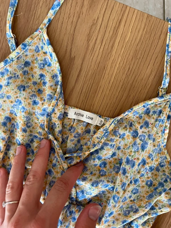 Robe longue fleurie - photo numéro 3