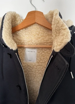 Parka Sandro taille S doublure en laine véritable, brand: Sandro, condition: Very good, size: S, €99.90, €105.60 includes Buyer Protection