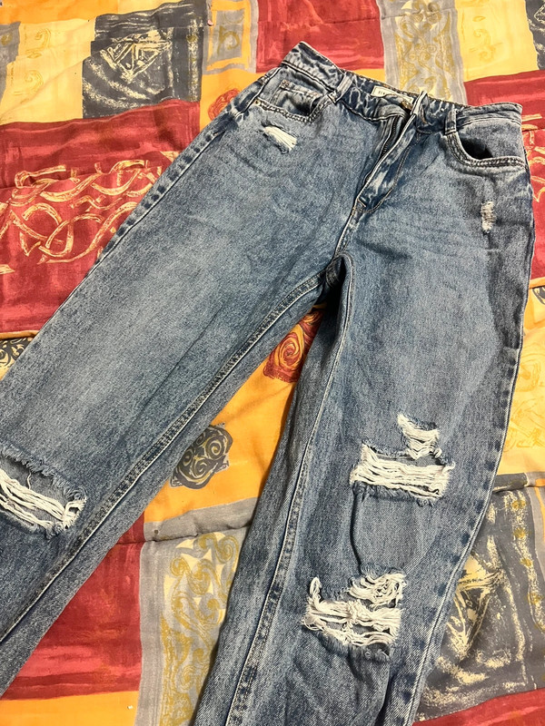 Jean oversize bleu 3