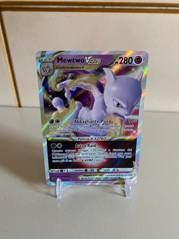 Carta Pokémon Mewtwo V-astro Pokémon Go - 031/078