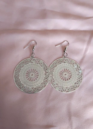 Orecchini etnici metallo, condizioni: Ottime, €2.50, €3.33 include la Protezione acquisti