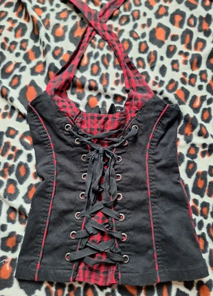Fashion victim corset top, merk: Alternative, staat: Goed, maat: L / 40 / 12, € 20,00, € 21,70 inclusief Kopersbescherming