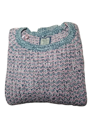 Maglione donna lavorato a maglia – Rosa e verde acqua, brand: Vintage, condizioni: Ottime, taglia: M / IT 42 / EU 38, €10.90, €12.15 include la Protezione acquisti