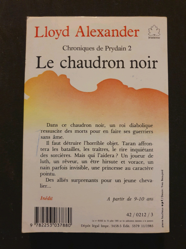 les chroniques de Prydain t.2 : le chaudron noir