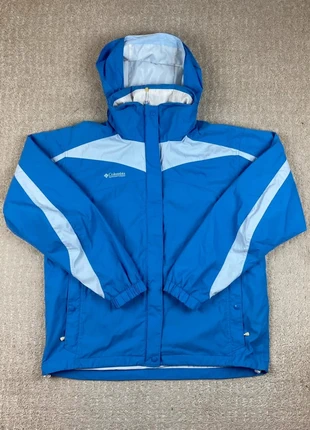 Veste De Ski Imperméable Coupe Vent Parka Columbia Femme - Bleu Blanc Logo Brodé Taille L, marca: Columbia, estado: Muito bom, tamanho: L / 40 / 12, €44.95, €47.90 inclui Proteção do Comprador