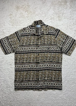 Chemisette / Chemise manche courte motif temple sculture gravure Untied - M homme, brand: Vintage Dressing, condition: Very good, size: M, €14.90, €16.35 includes Buyer Protection